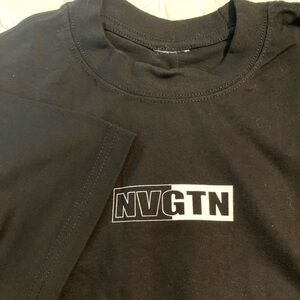 NVGTN Black Muscle Mommy Graphic Tee